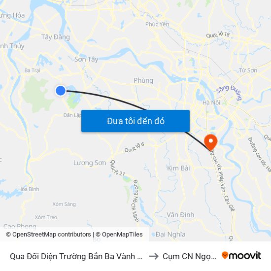 Qua Đối Diện Trường Bắn Ba Vành 40m, Đt87 to Cụm CN Ngọc Hồi map