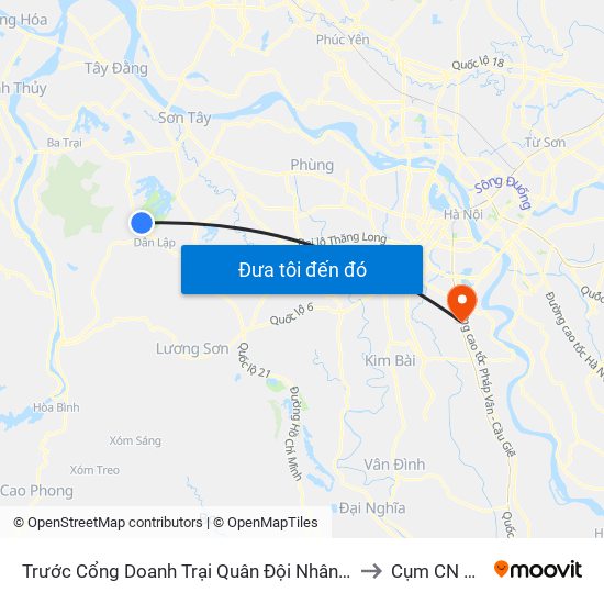 Trước Cổng Doanh Trại Quân Đội Nhân Dân Việt Nam 10m, Đt87 to Cụm CN Ngọc Hồi map