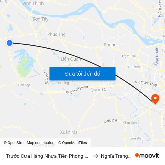 Trước Cưa Hàng Nhựa Tiền Phong Minh Sáu, Thôn Xuân Hòa, Vân Hòa, Đt87 to Nghĩa Trang Liệt Sỹ Hà Đông map