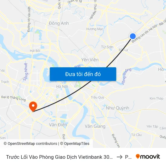 Trước Lối Vào Phòng Giao Dịch Vietinbank 30m - Tt Lim - Ql1 to PTIT map