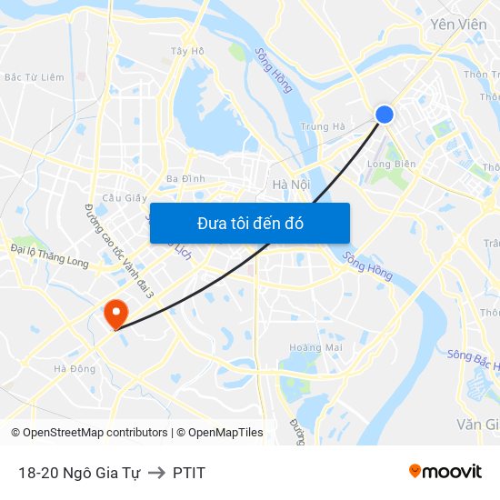18-20 Ngô Gia Tự to PTIT map