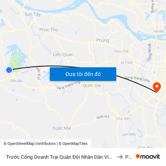 Trước Cổng Doanh Trại Quân Đội Nhân Dân Việt Nam 10m, Đt87 to PTIT map