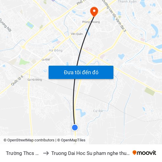 Trường Thcs Newton to Truong Dai Hoc Su pham nghe thuat trung uong map