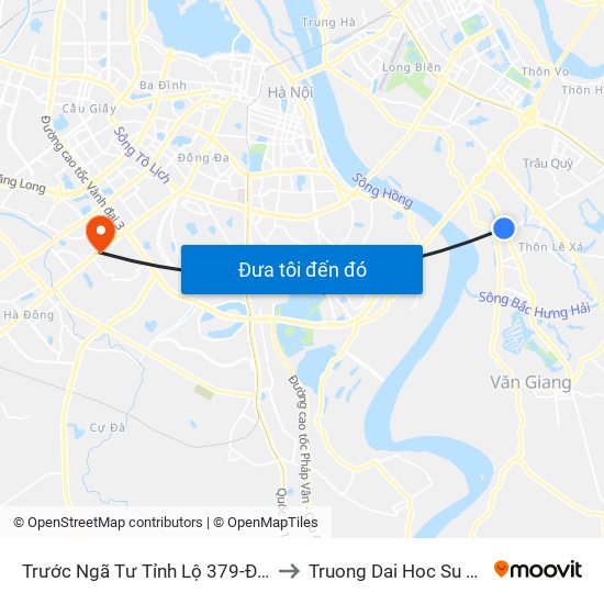 Trước Ngã Tư Tỉnh Lộ 379-Đường Vào Kđt Vinhomes Khoảng 50m to Truong Dai Hoc Su pham nghe thuat trung uong map