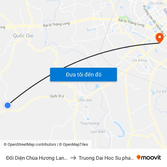 Đối Diện Chùa Hương Lan, Thôn Đông Cựu, Đông Sơn to Truong Dai Hoc Su pham nghe thuat trung uong map