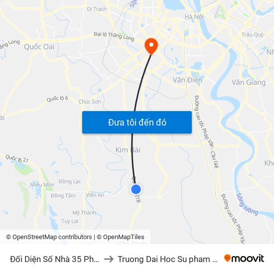 Đối Diện Số Nhà 35 Phố Vác - Tỉnh Lộ 429 to Truong Dai Hoc Su pham nghe thuat trung uong map