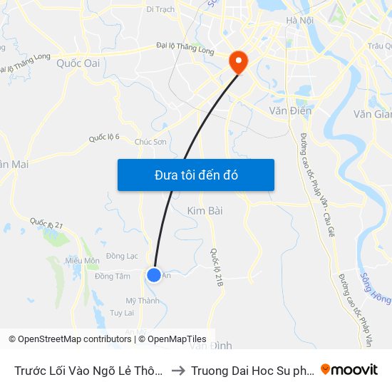 Trước Lối Vào Ngõ Lẻ Thôn Phù Yên, Viên An - Tỉnh Lộ 429 to Truong Dai Hoc Su pham nghe thuat trung uong map
