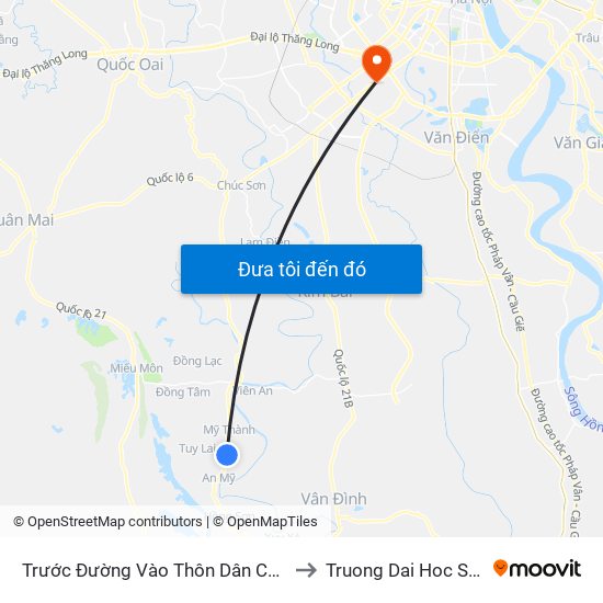 Trước Đường Vào Thôn Dân Cư Số 9, Thôn Vĩnh Lạc, Xã Mỹ Thành Khoảng 50m to Truong Dai Hoc Su pham nghe thuat trung uong map