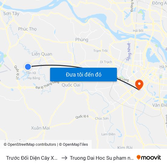 Trước Đối Diện Cây Xăng Bình Yên 20m to Truong Dai Hoc Su pham nghe thuat trung uong map