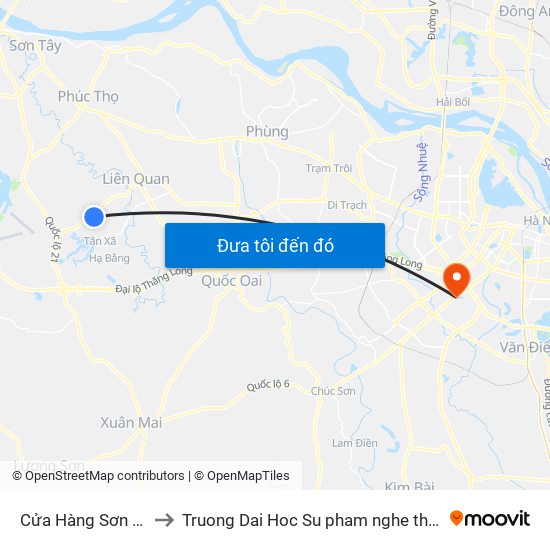 Cửa Hàng Sơn Tiến Đạt to Truong Dai Hoc Su pham nghe thuat trung uong map