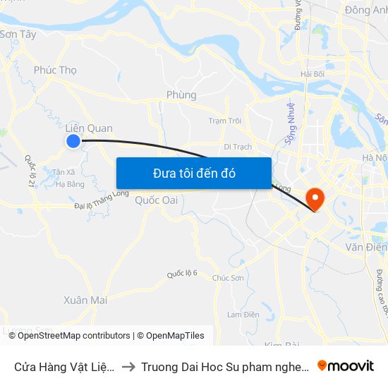 Cửa Hàng Vật Liệu Đá Granit to Truong Dai Hoc Su pham nghe thuat trung uong map