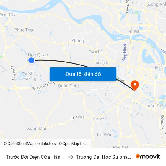 Trước Đối Diện Cửa Hàng Vật Liệu Đá Granit 20m to Truong Dai Hoc Su pham nghe thuat trung uong map