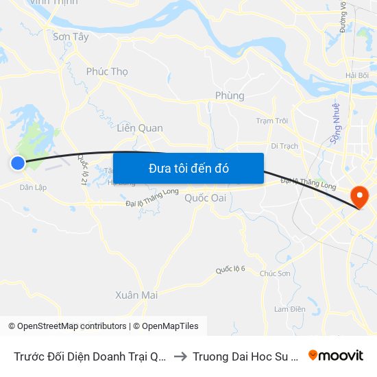 Trước Đối Diện Doanh Trại Quân Đội Nhân Dân Việt Nam 15m, Đt87 to Truong Dai Hoc Su pham nghe thuat trung uong map