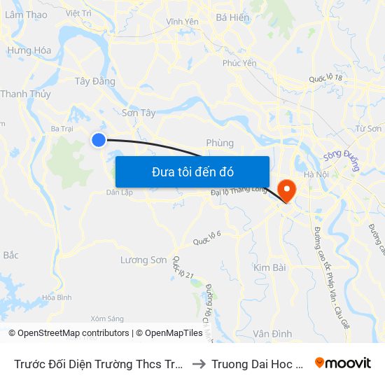 Trước Đối Diện Trường Thcs Trung Tâm Nghiên Cứu Bò Và Đồng Cỏ Ba Vì 40m, Đt87 to Truong Dai Hoc Su pham nghe thuat trung uong map