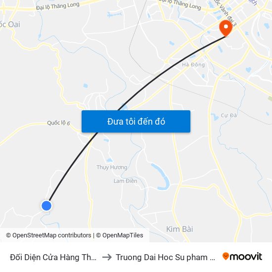 Đối Diện Cửa Hàng Thời Trang Yến Duyên to Truong Dai Hoc Su pham nghe thuat trung uong map