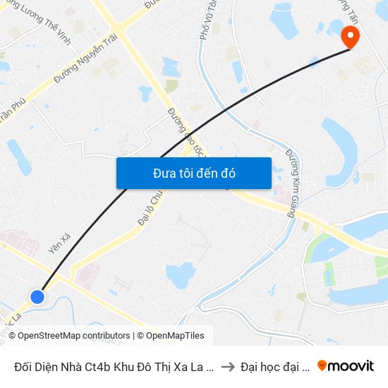 Đối Diện Nhà Ct4b Khu Đô Thị Xa La - Phúc La to Đại học đại nam map