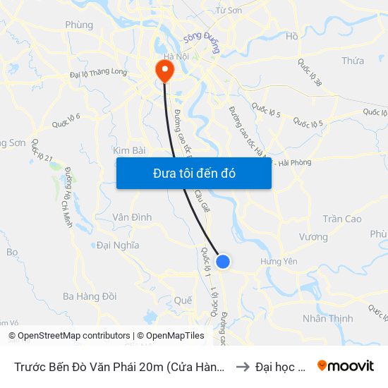 Trước Bến Đò Văn Phái 20m (Cửa Hàng Sơn - Nasun) - Dt428 to Đại học đại nam map