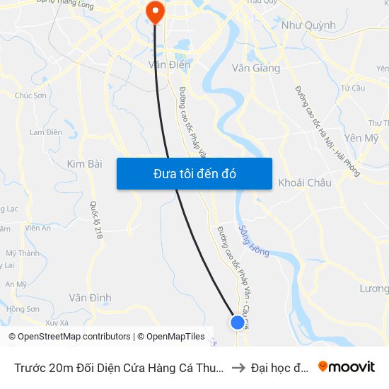 Trước 20m Đối Diện Cửa Hàng Cá Thuật Huyền - Dt428 to Đại học đại nam map