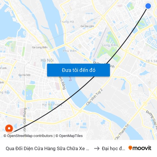 Qua Đối Diện Cửa Hàng Sữa Chữa Xe Máy Hùng Phi 30m to Đại học đại nam map