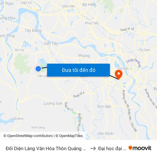 Đối Diện Làng Văn Hóa Thôn Quảng Phúc, Đt87 to Đại học đại nam map