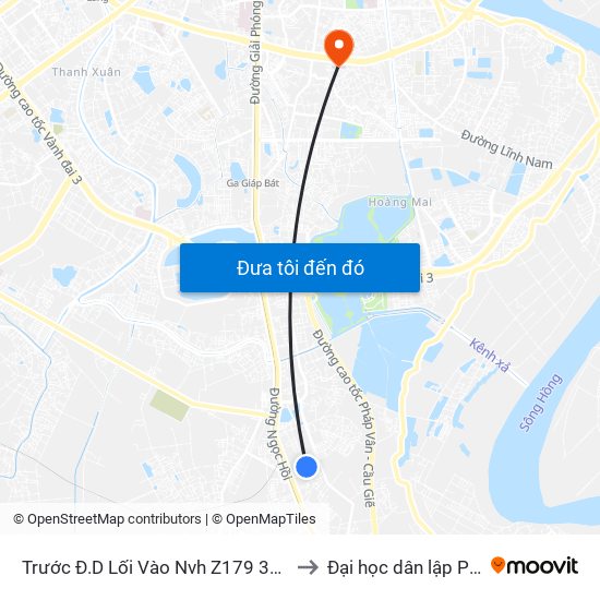 Trước Đ.D Lối Vào Nvh Z179 30m Đường Quang Lai to Đại học dân lập Phương Đông map