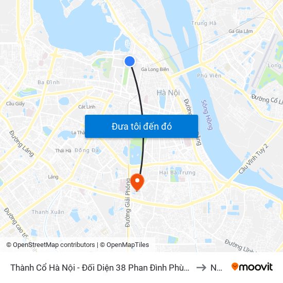 Thành Cổ Hà Nội - Đối Diện 38 Phan Đình Phùng to NEU map