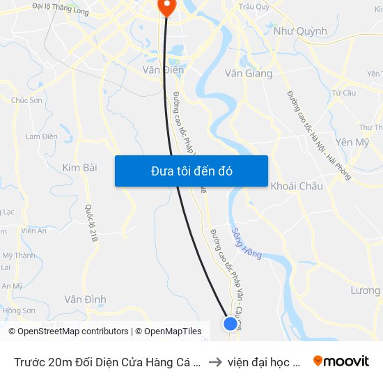 Trước 20m Đối Diện Cửa Hàng Cá Thuật Huyền - Dt428 to viện đại học Mở Hà Nội map