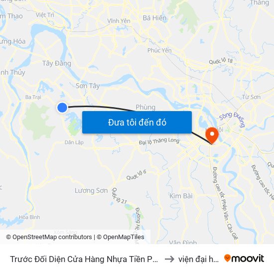 Trước Đối Diện Cửa Hàng Nhựa Tiền Phong Minh Sáu, Thôn Xuân Hà, Vân Hòa, Đt87 to viện đại học Mở Hà Nội map