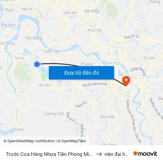 Trước Cưa Hàng Nhựa Tiền Phong Minh Sáu, Thôn Xuân Hòa, Vân Hòa, Đt87 to viện đại học Mở Hà Nội map