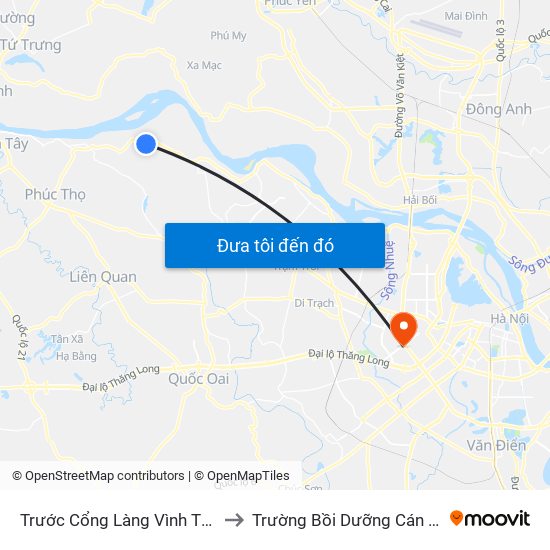 Trước Cổng Làng Vình Thuận - Xóm Trại 10m to Trường Bồi Dưỡng Cán Bộ Giáo Dục Hà Nội map