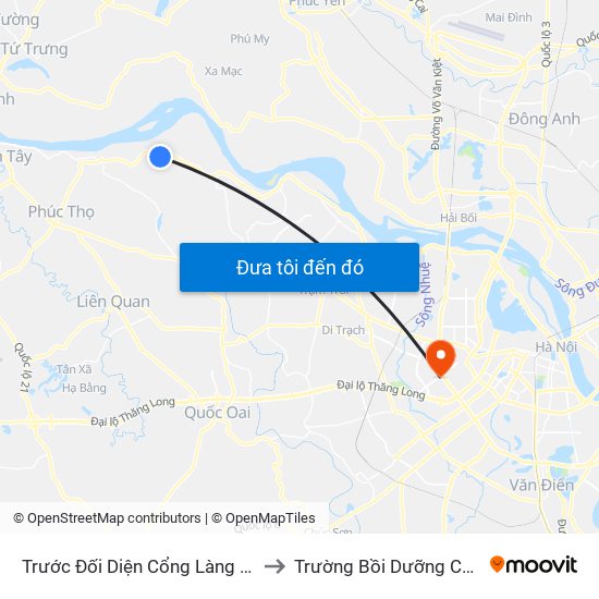 Trước Đối Diện Cổng Làng Vình Thuận - Xóm Trại 20m to Trường Bồi Dưỡng Cán Bộ Giáo Dục Hà Nội map