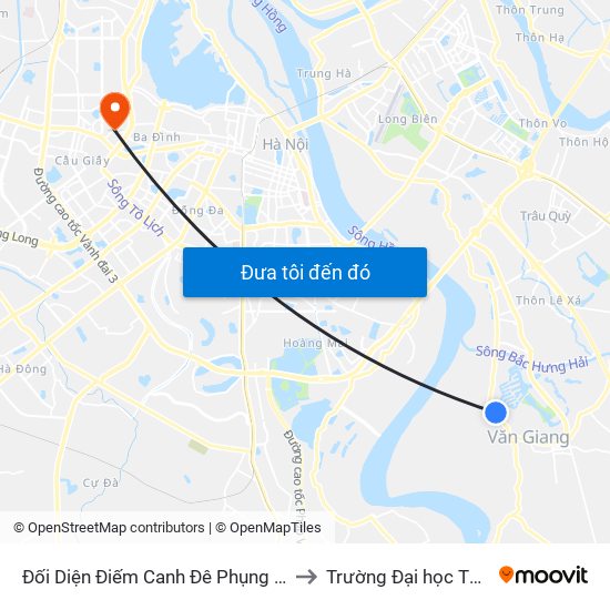 Đối Diện Điếm Canh Đê Phụng Công - Đường 378 to Trường Đại học Thủ đô Hà Nội map