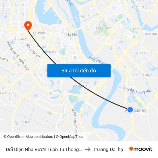 Đối Diện Nhà Vườn Tuấn Tú Thông Đến Xã Phụng Công - Đường 378 to Trường Đại học Thủ đô Hà Nội map