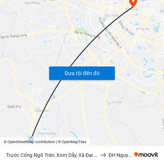 Trước Cổng Ngõ Trên, Xóm Dẫy, Xã Đại Yên 20m - Tỉnh Lộ 419 to ĐH Nguyễn Trãi map