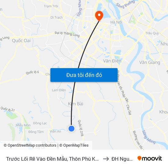 Trước Lối Rẽ Vào Đền Mẫu, Thôn Phú Khang 80m - Tỉnh Lộ 429 to ĐH Nguyễn Trãi map
