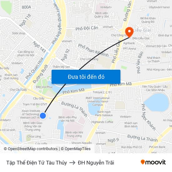 Tập Thể Điện Tử Tàu Thủy to ĐH Nguyễn Trãi map