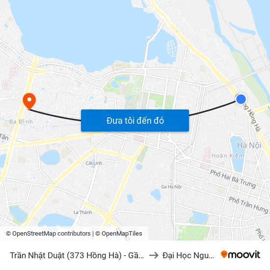 Trần Nhật Duật (373 Hồng Hà) - Gần Hàm Tử Quan to Đại Học Nguyễn Trãi map