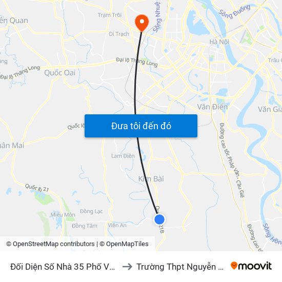 Đối Diện Số Nhà 35 Phố Vác - Tỉnh Lộ 429 to Trường Thpt Nguyễn Thị Minh Khai map