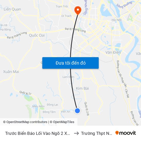 Trước Biển Báo Lối Vào Ngõ 2 Xóm Bãi Thôn Trường Xuân - Tỉnh Lộ 429 to Trường Thpt Nguyễn Thị Minh Khai map