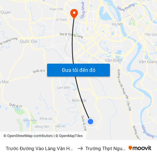 Trước Đường Vào Làng Văn Hóa Thôn Tiên Lữ Khoảng 50m to Trường Thpt Nguyễn Thị Minh Khai map