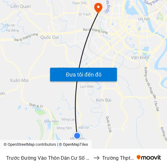 Trước Đường Vào Thôn Dân Cư Số 4-5, Thôn Vĩnh Xương Thượng, Xã Mỹ Thành Khoảng 50m to Trường Thpt Nguyễn Thị Minh Khai map