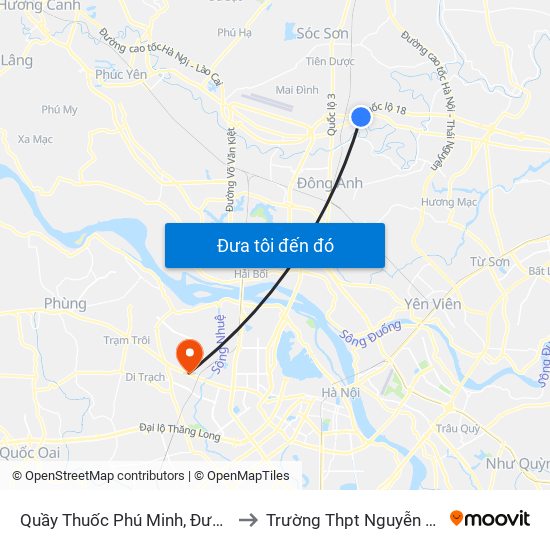 Quầy Thuốc Phú Minh, Đường 16 Phú Thọ to Trường Thpt Nguyễn Thị Minh Khai map