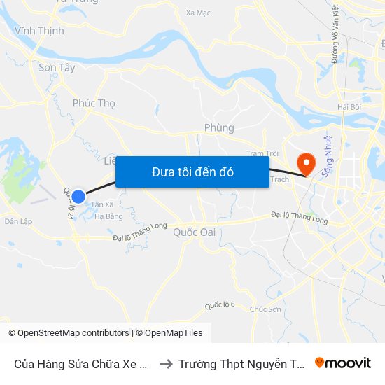 Của Hàng Sửa Chữa Xe Máy Duẩn An to Trường Thpt Nguyễn Thị Minh Khai map