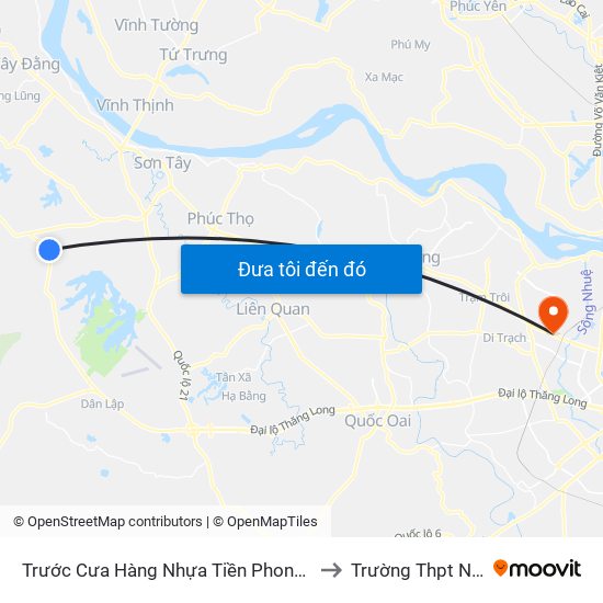 Trước Cưa Hàng Nhựa Tiền Phong Minh Sáu, Thôn Xuân Hòa, Vân Hòa, Đt87 to Trường Thpt Nguyễn Thị Minh Khai map