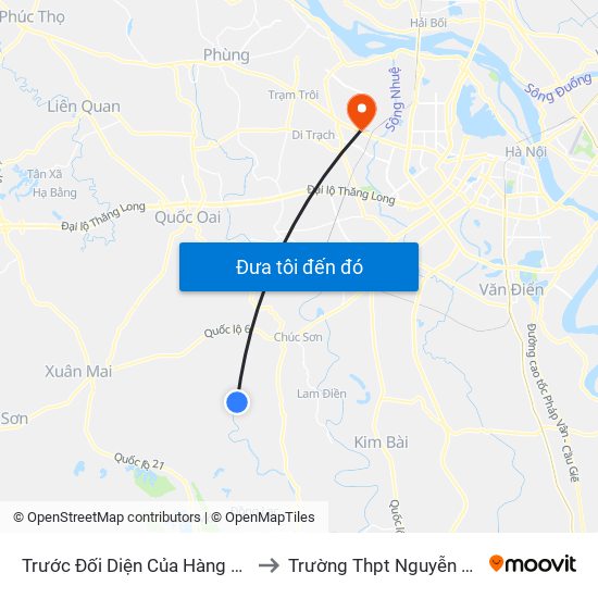 Trước Đối Diện Của Hàng Spa Thanh Tính to Trường Thpt Nguyễn Thị Minh Khai map