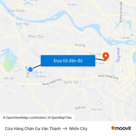 Cửa Hàng Chăn Ga Vân Thành to Nhổn City map