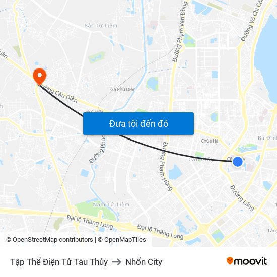 Tập Thể Điện Tử Tàu Thủy to Nhổn City map