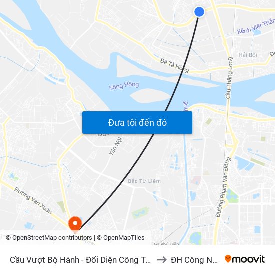 Cầu Vượt Bộ Hành - Đối Diện Công Ty Tnhh Sato to ĐH Công Nghiệp map