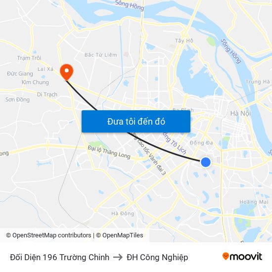 Đối Diện 196 Trường Chinh to ĐH Công Nghiệp map