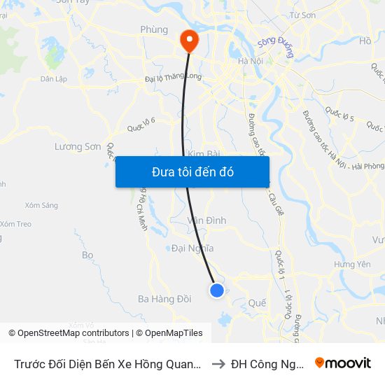 Trước Đối Diện Bến Xe Hồng Quang 30m to ĐH Công Nghiệp map